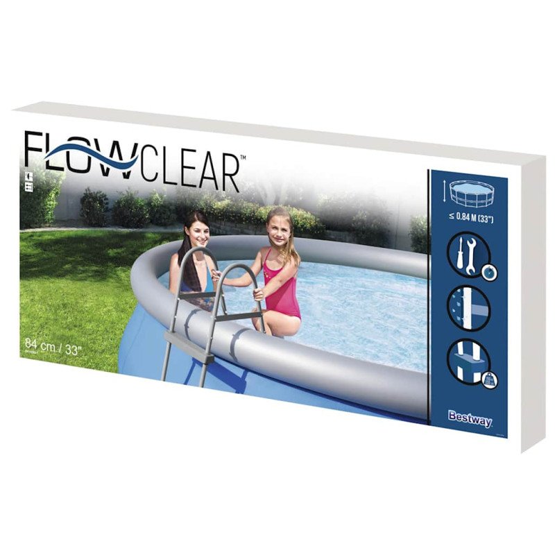Bestway 2-stupňový bazénový rebrík Flowclear 84 cm 