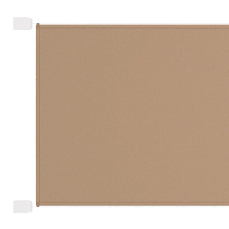 vidaXL Vertikálna markíza sivohnedá 200x420 cm oxfordská látka