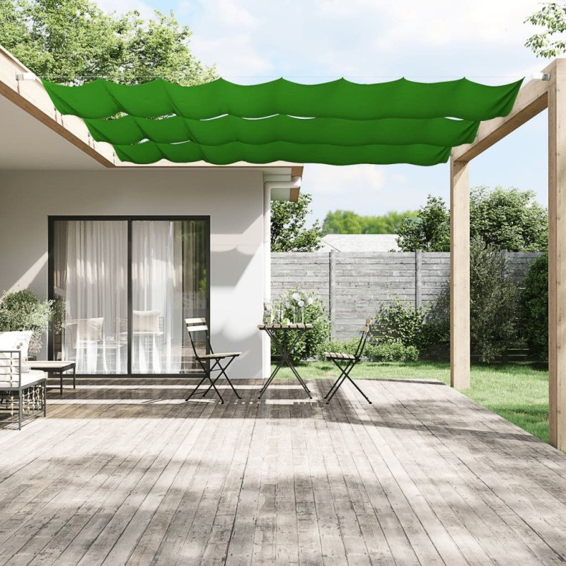 vidaXL Vertikálna markíza bledozelená 60x1000 cm oxfordská látka
