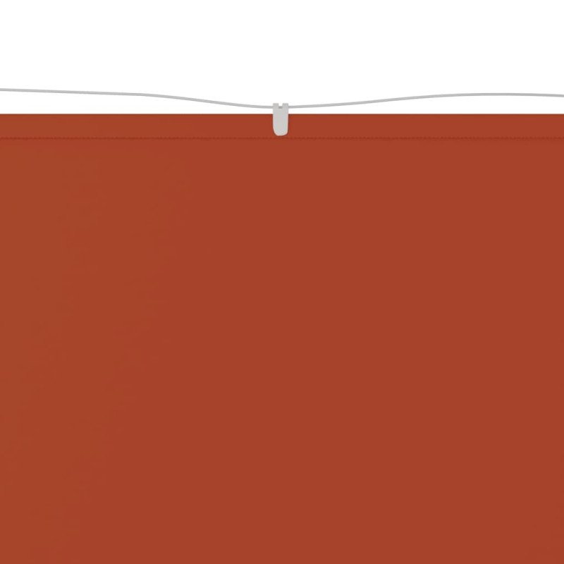 vidaXL Vertikálna markíza terakotová 60x600 cm oxfordská látka