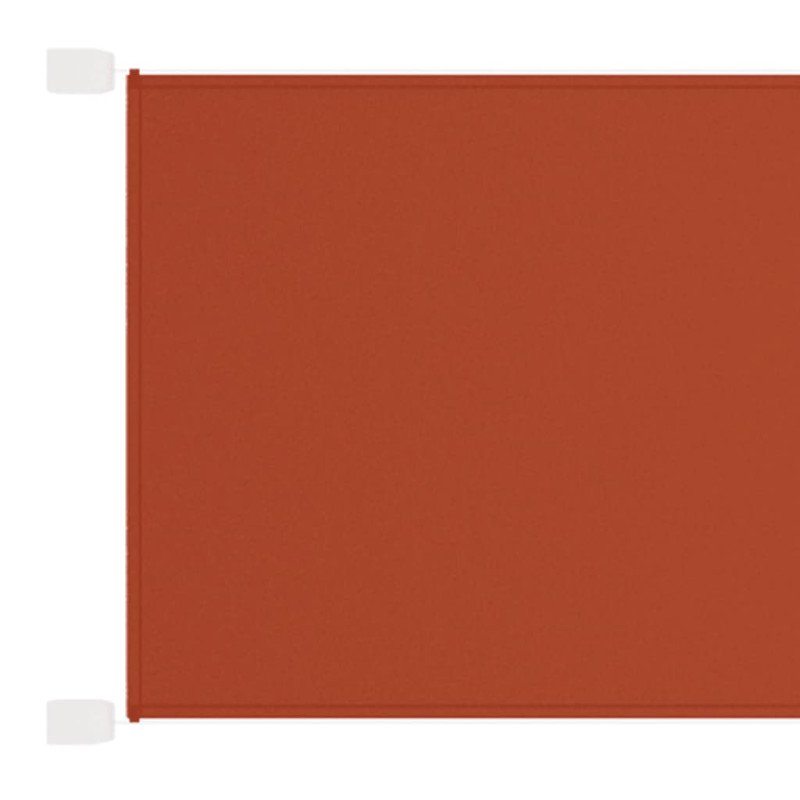 vidaXL Vertikálna markíza terakotová 140x360 cm oxfordská látka