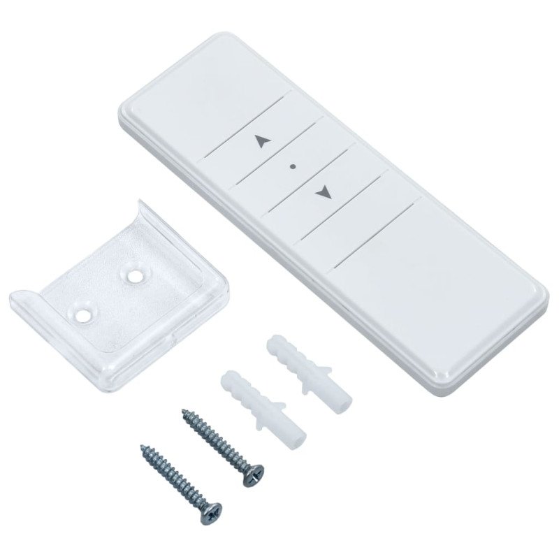 vidaXL Automatická markíza tienidlo&LED&senzor vetra modro-biela