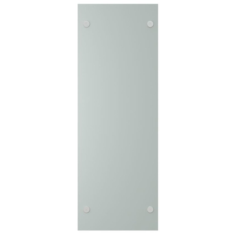 vidaXL Stojan na palivové drevo biely 40x35x100 cm tvrdené sklo