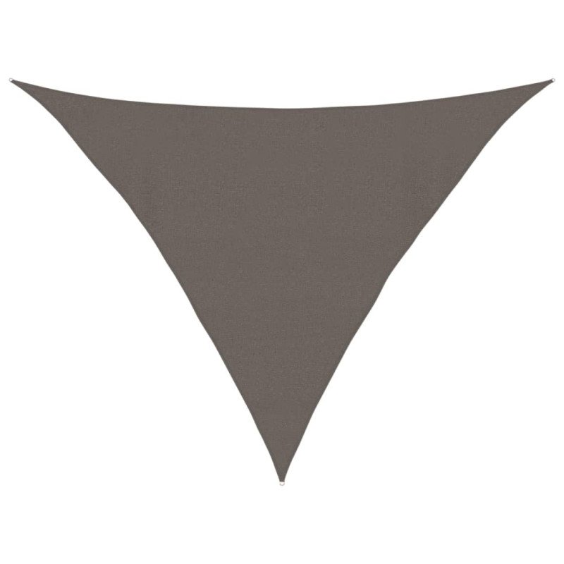 vidaXL Tieniaca plachta 160 g/m² antracitová 4x4x5,8 m HDPE