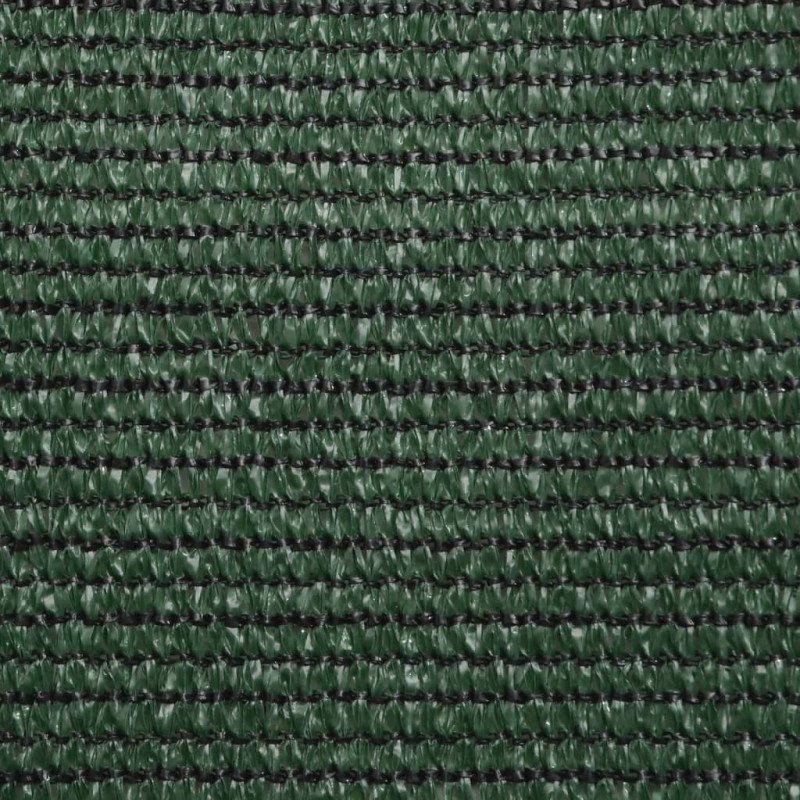 vidaXL Tieniaca plachta 160 g/m² tmavozelená 3,5x3,5x4,9 m HDPE