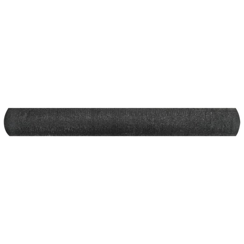 vidaXL Tieniaca sieť čierna 3,6x10 m HDPE 150 g/m² 