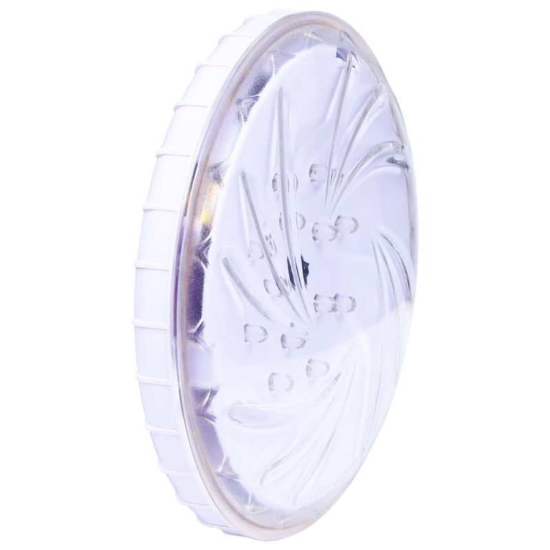 vidaXL Ponorná plávajúca bazénová LED lampa s diaľkovým ovládaním biela