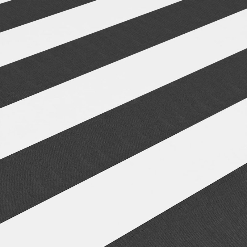 vidaXL Balkónová markíza, antracit a biela 120x500 cm, oxfordská látka