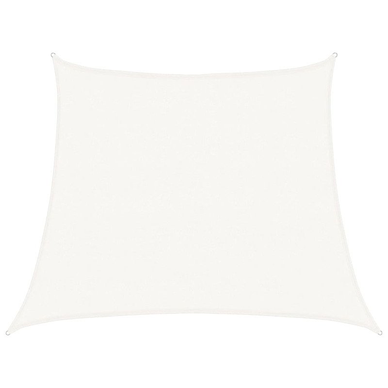 vidaXL Tieniaca plachta 160 g/m² biela 3/4x3 m HDPE