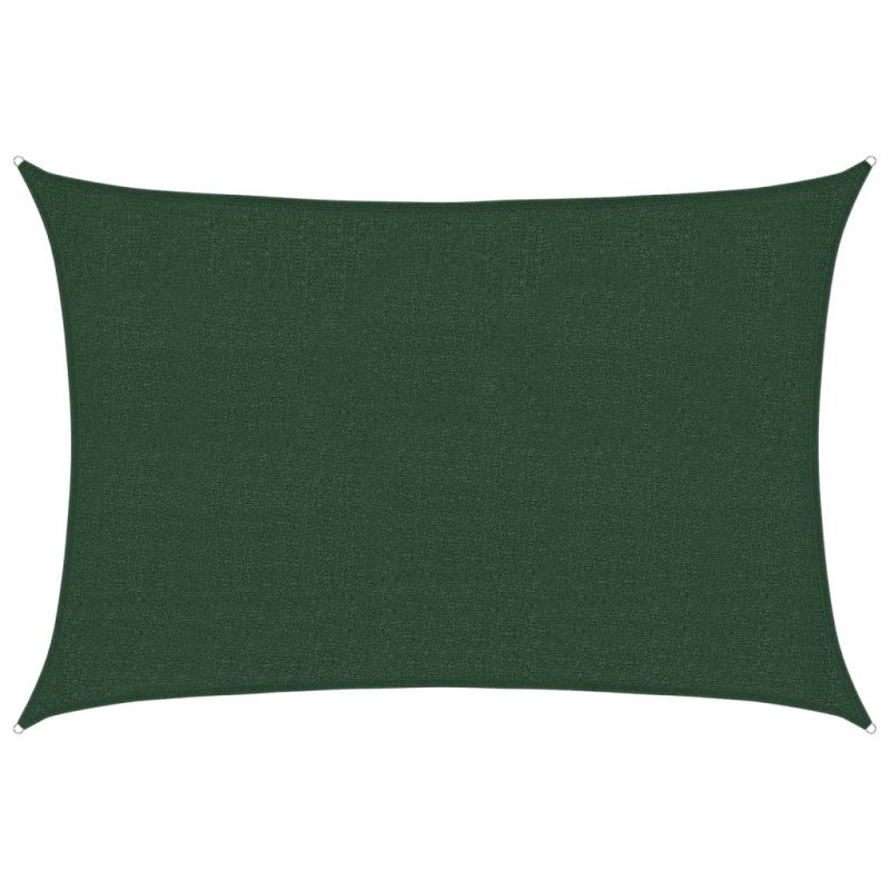 vidaXL Tieniaca plachta 160 g/m² tmavozelená 2,5x4 m HDPE