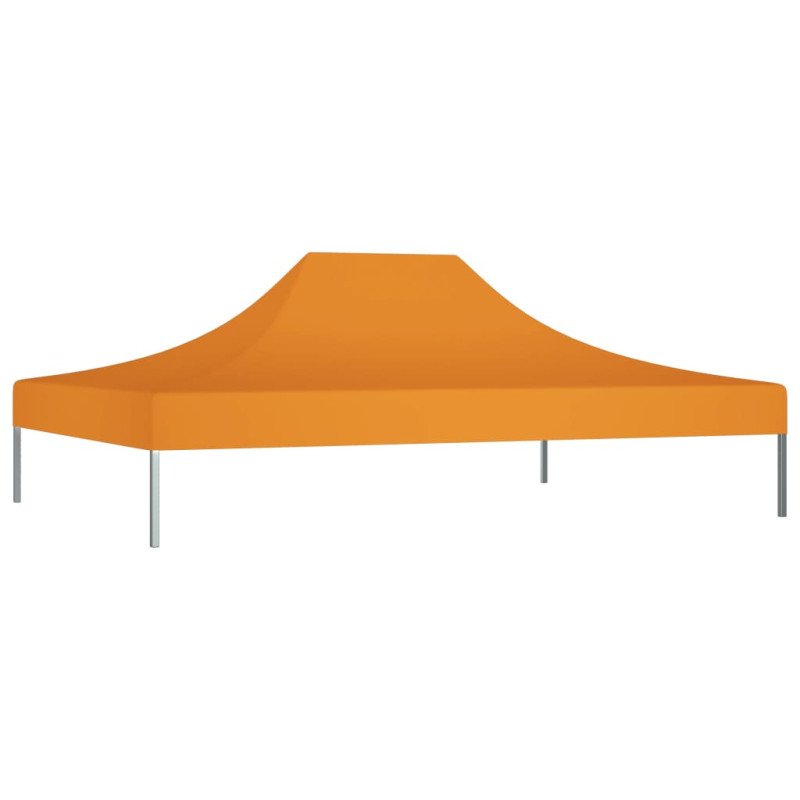 vidaXL Strecha na párty stan 4x3 m, oranžová 270 g/m²