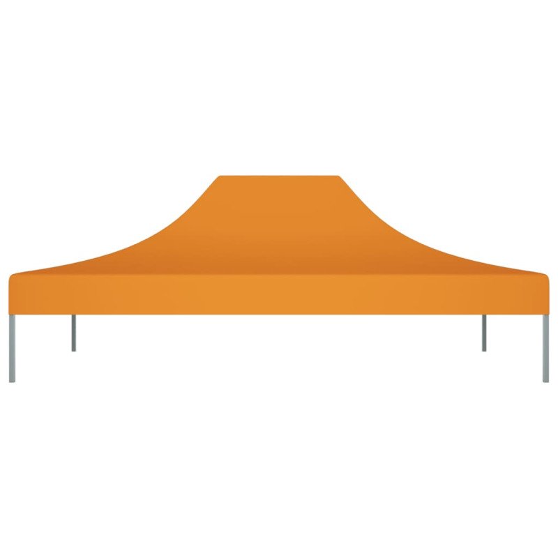 vidaXL Strecha na párty stan 4x3 m, oranžová 270 g/m²
