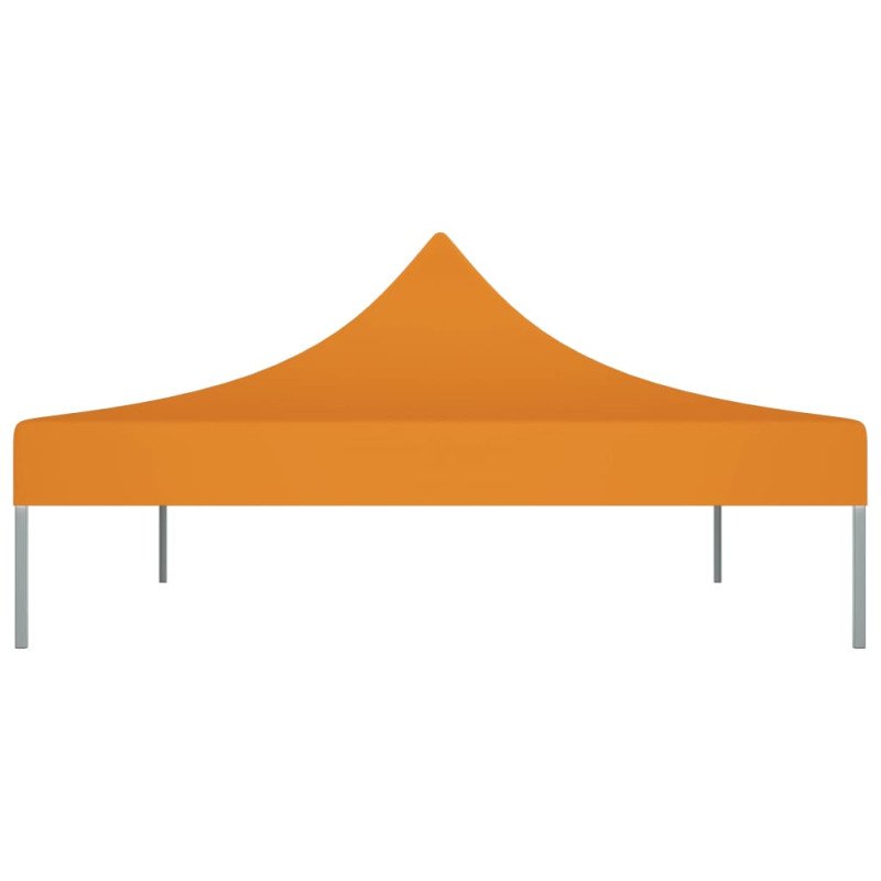 vidaXL Strecha na párty stan 4x3 m, oranžová 270 g/m²