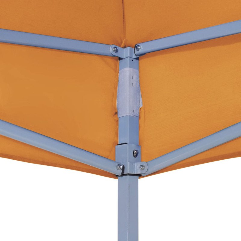 vidaXL Strecha na párty stan 4x3 m, oranžová 270 g/m²