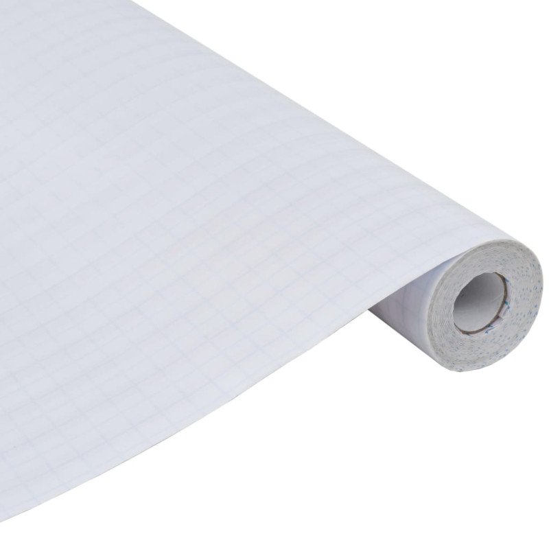 vidaXL Matná privátna okenná fólia, lepiace pruhy 0,9x10 m