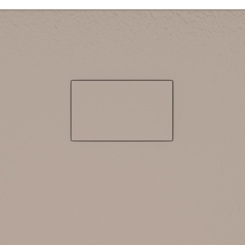 vidaXL Sprchová vanička SMC hnedá 80x80 cm