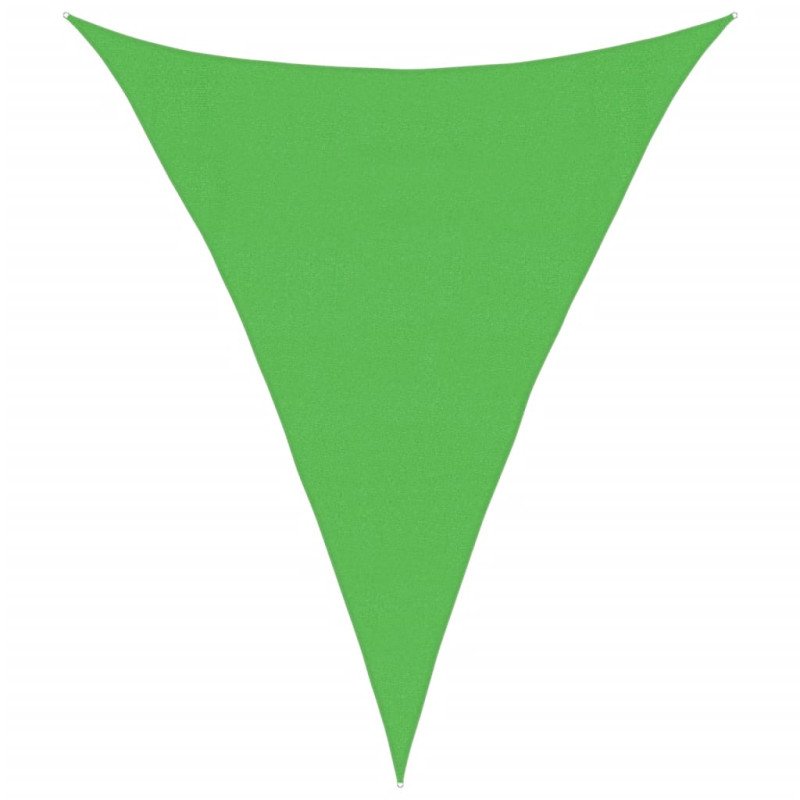vidaXL Tieniaca plachta 160 g/m² bledozelená 3x4x4 m HDPE