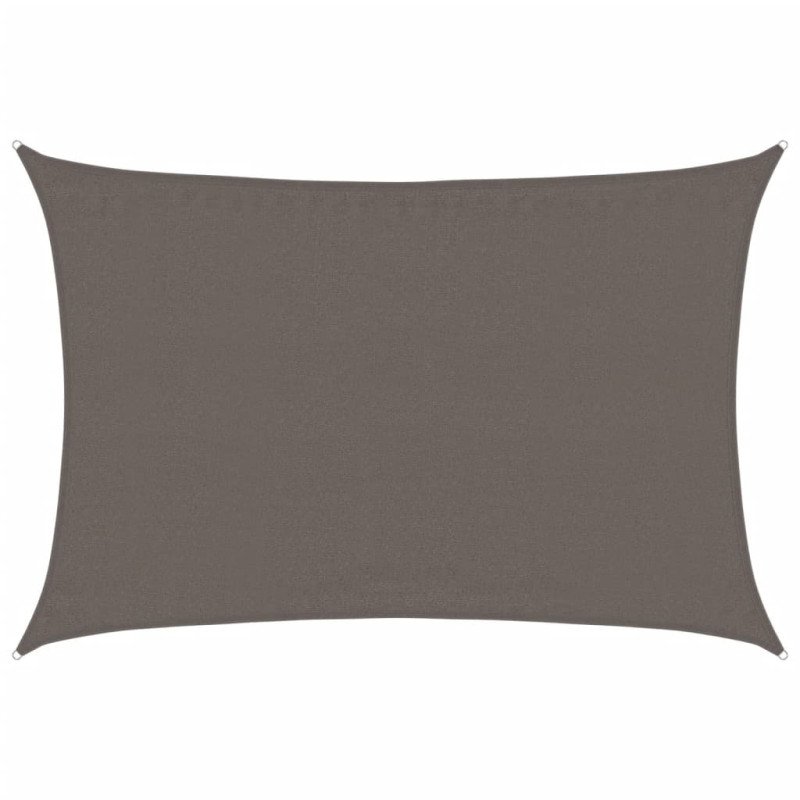 vidaXL Tieniaca plachta 160 g/m² antracitová 3,5x5 m HDPE