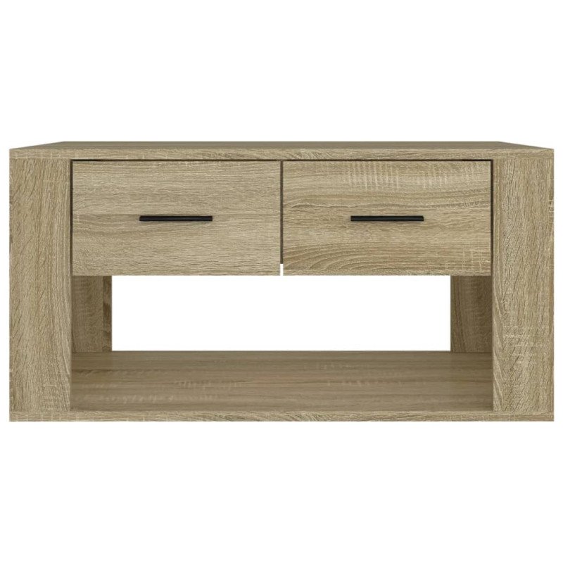 vidaXL Konferenčný stolík dub sonoma 80x50x40 cm spracované drevo