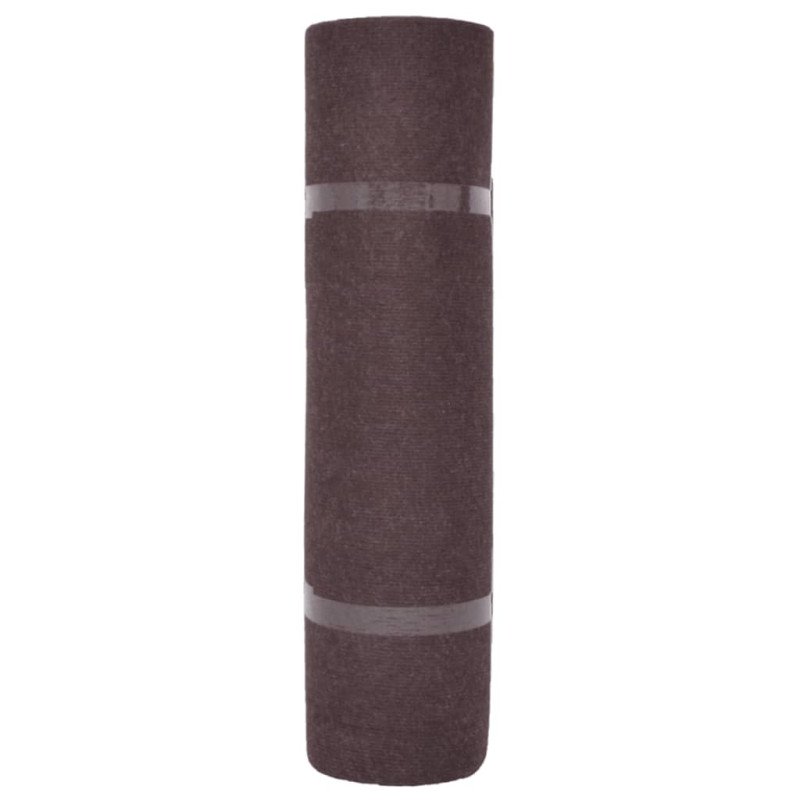 vidaXL Záťažový koberec, vrúbkovaný 1,2x20 m, hnedý