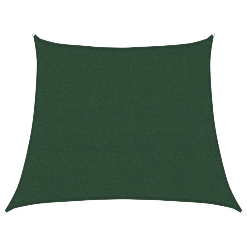vidaXL Tieniaca plachta 160 g/m² tmavozelená 3/4x3 m HDPE