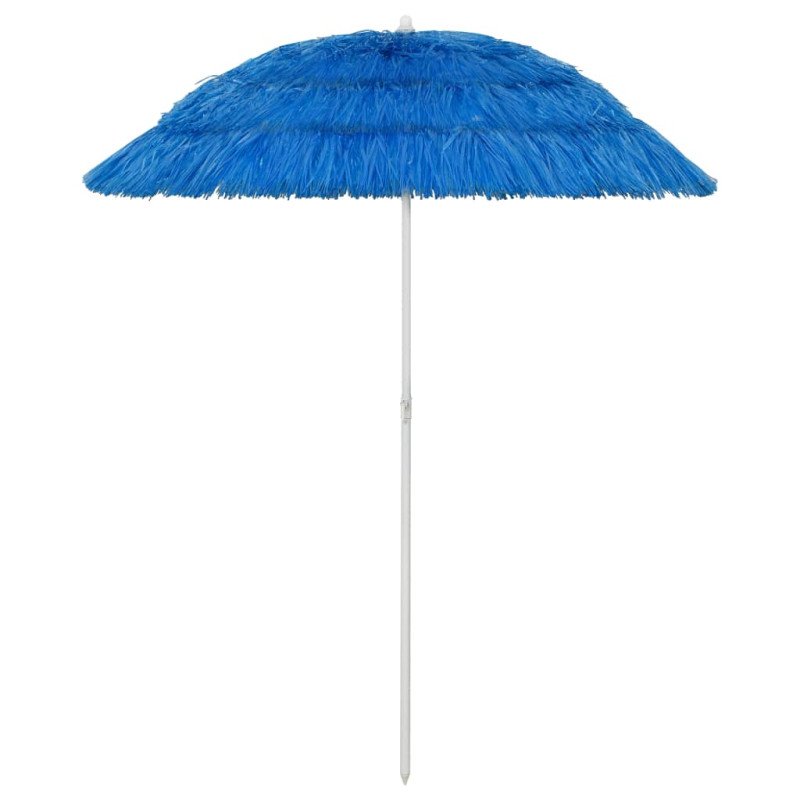 vidaXL Plážový slnečník Hawaii, modrý 180 cm