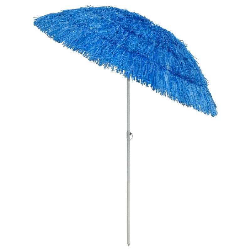 vidaXL Plážový slnečník Hawaii, modrý 180 cm