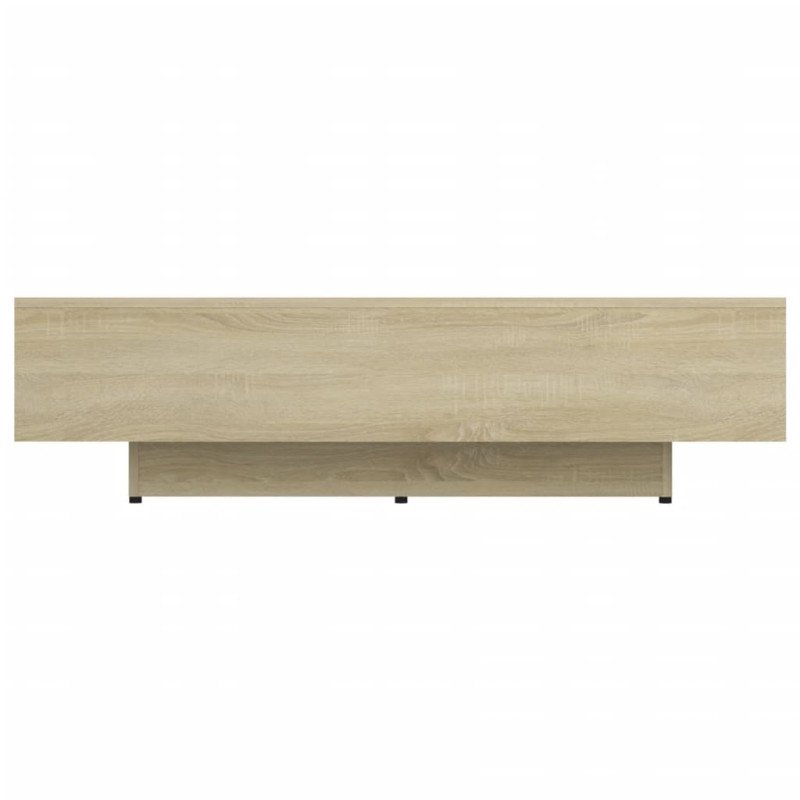 vidaXL Konferenčný stolík, dub sonoma 115x60x31 cm, drevotrieska