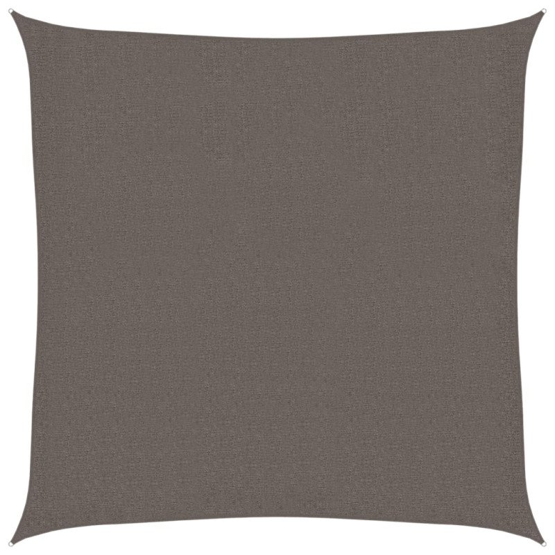 vidaXL Tieniaca plachta 160 g/m², antracitová 3x3 m, HDPE