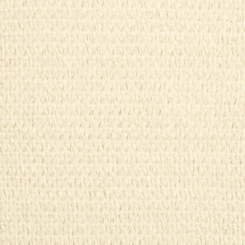 vidaXL Tieniaca plachta 160 g/m², krémová 4x4 m, HDPE