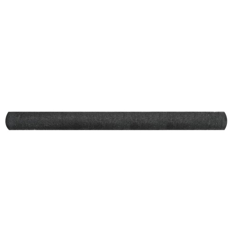 vidaXL Tieniaca sieť HDPE 1,5x25 m čierna
