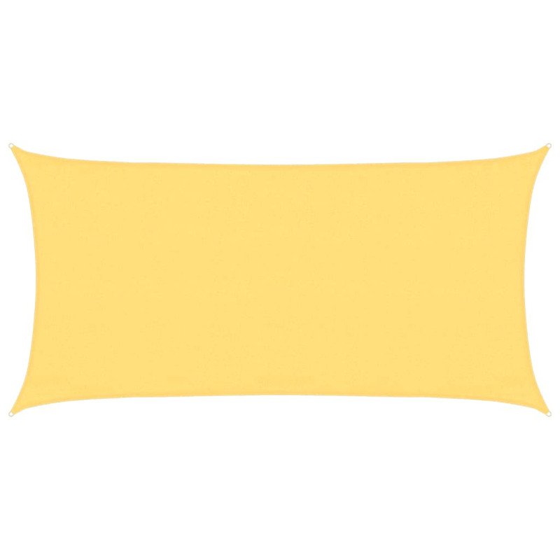 vidaXL Tieniaca plachta 160 g/m², béžová 3x6 m, HDPE