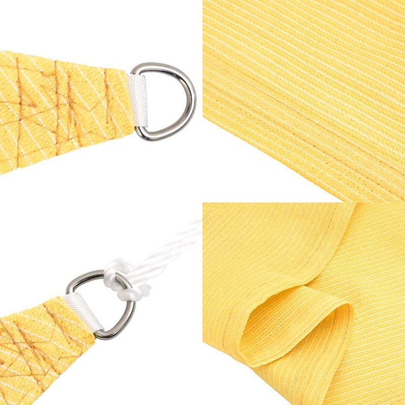 vidaXL Tieniaca plachta 160 g/m², béžová 3x6 m, HDPE