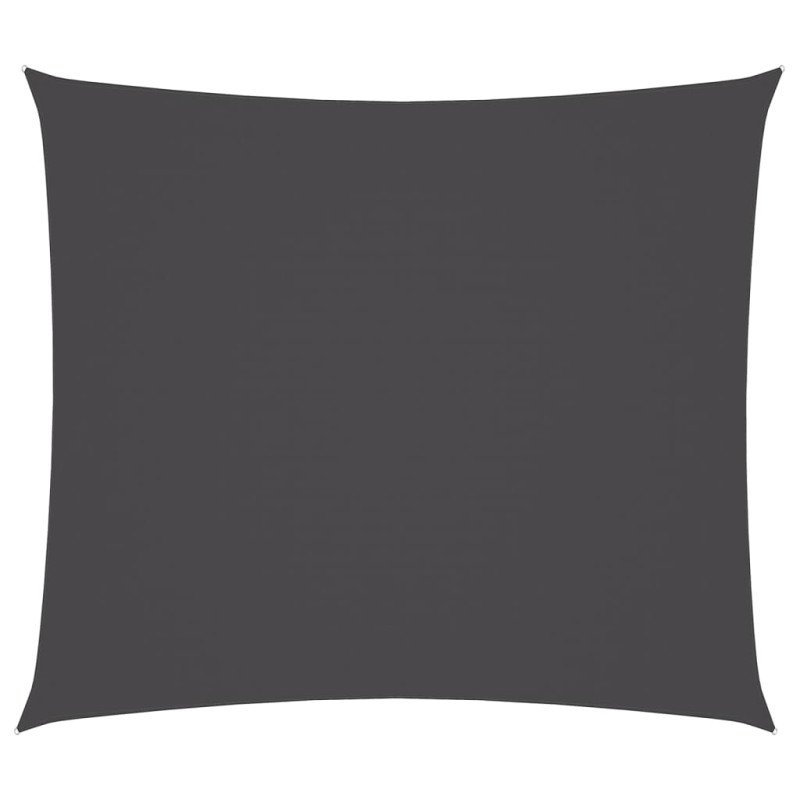 vidaXL Tieniaca plachta, oxford, obdĺžniková 2x2,5 m, antracitová