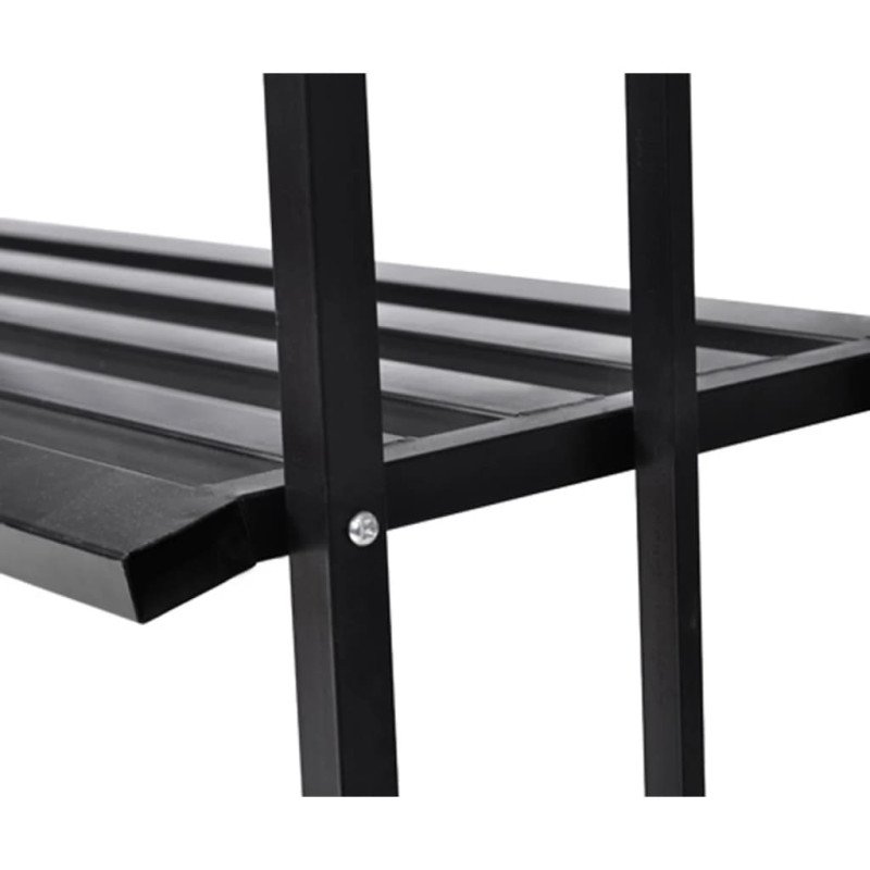 vidaXL Záhradná pergola na ruže s lavičkou