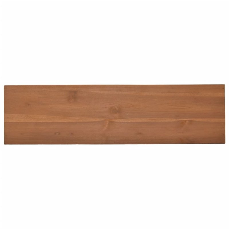vidaXL Konzolový stolík 110x30x79 cm tíkový masív