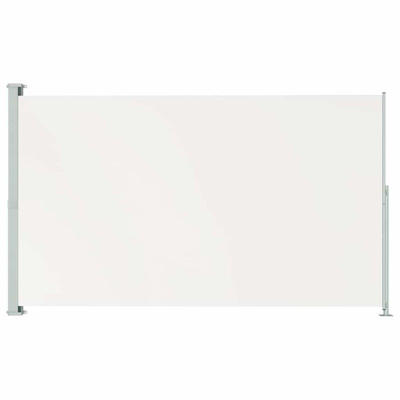 vidaXL Zaťahovacia bočná markíza na terasu 220x300 cm, krémová