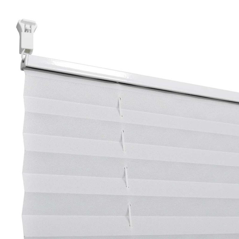 Plisovaná roleta 40 x 100 cm, biela