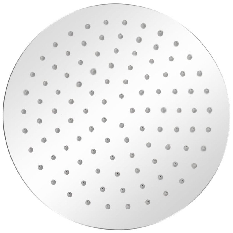 vidaXL Dažďová sprchová hlavica, nehrdzavejúca oceľ 25 cm, okrúhla