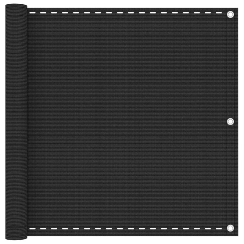 vidaXL Balkónová markíza z HDPE 90x600 cm, antracitová