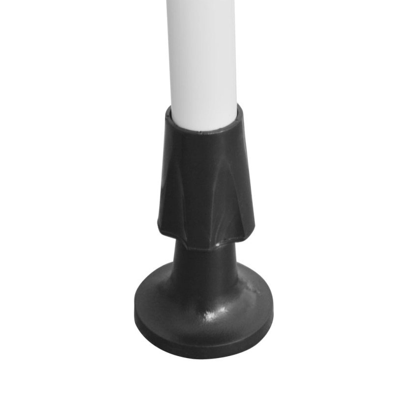 vidaXL Ručne zaťahovacia markíza, 350 cm, modro-biele pásiky
