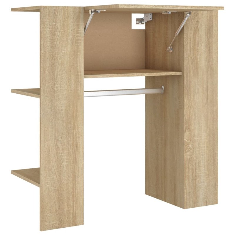 vidaXL Skrinka do chodby dub sonoma 97,5x37x99 cm spracované drevo