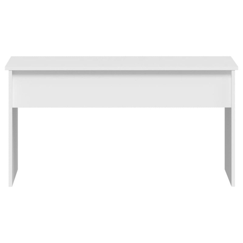 vidaXL Konferenčný stolík biely 102x50,5x52,5 cm spracované drevo