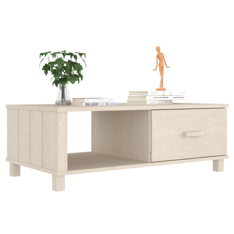vidaXL Konferenčný stolík HAMAR, medovo hnedý 100x55x35 cm, borovica
