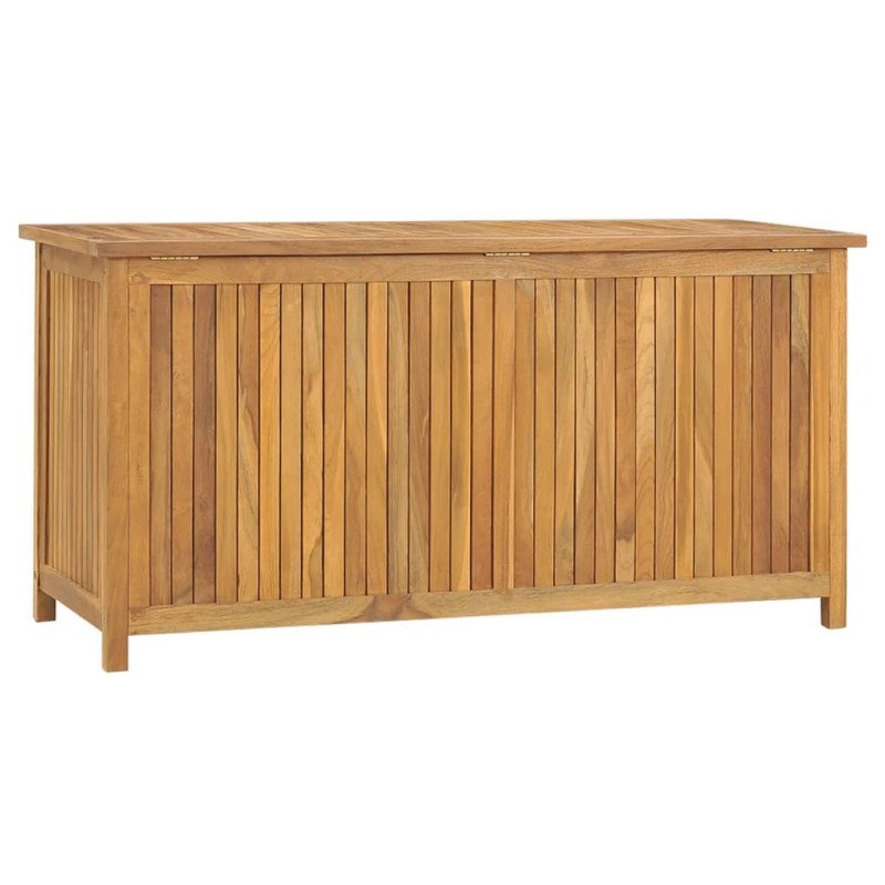 vidaXL Záhradný box 114x50x58 cm masívne teakové drevo