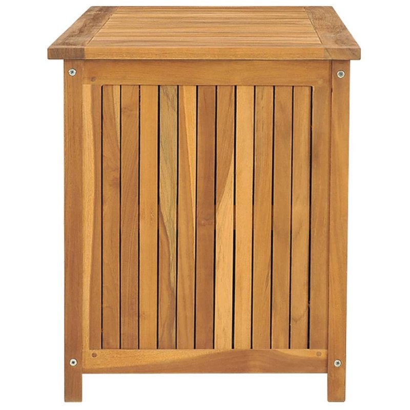 vidaXL Záhradný box 114x50x58 cm masívne teakové drevo