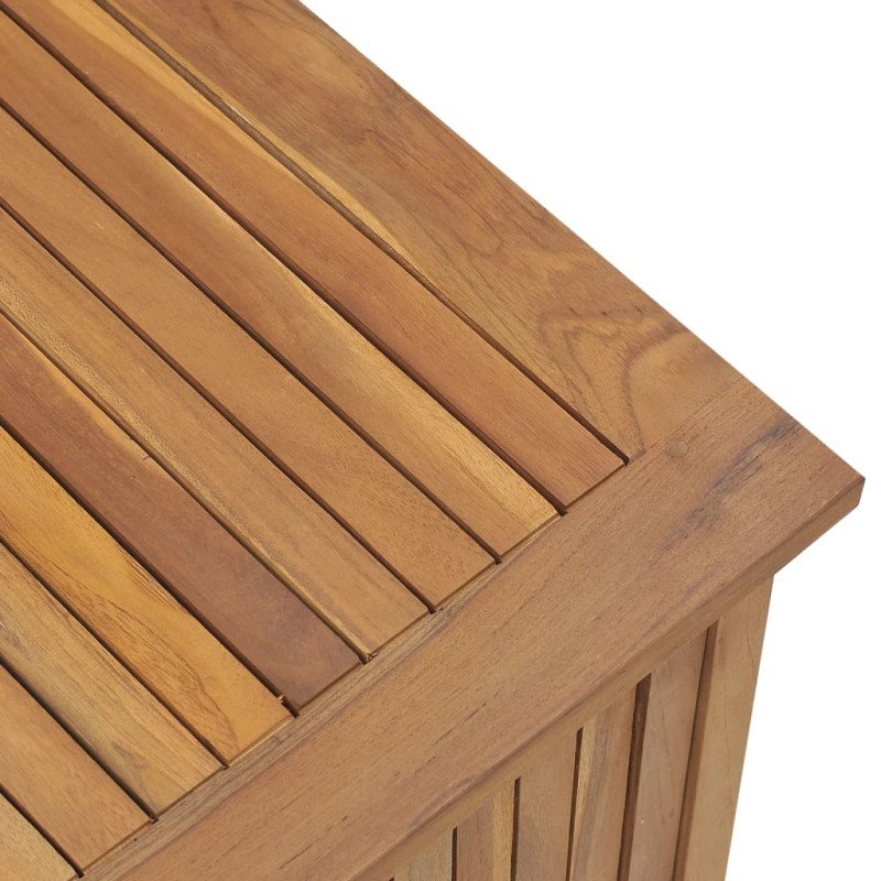 vidaXL Záhradný box 114x50x58 cm masívne teakové drevo