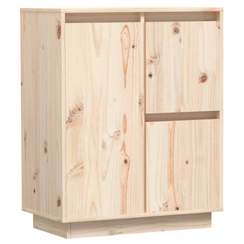 vidaXL Komoda 60x34x75 cm borovicový masív