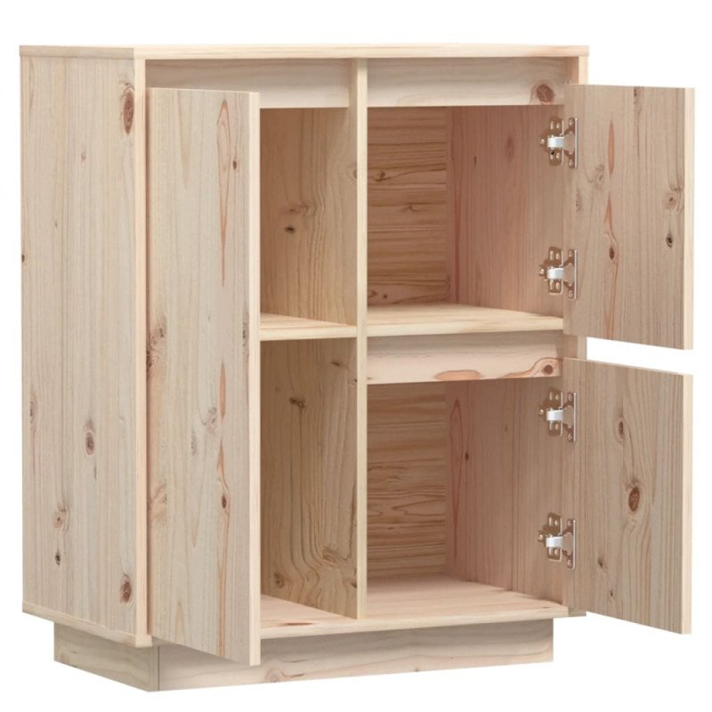 vidaXL Komoda 60x34x75 cm borovicový masív