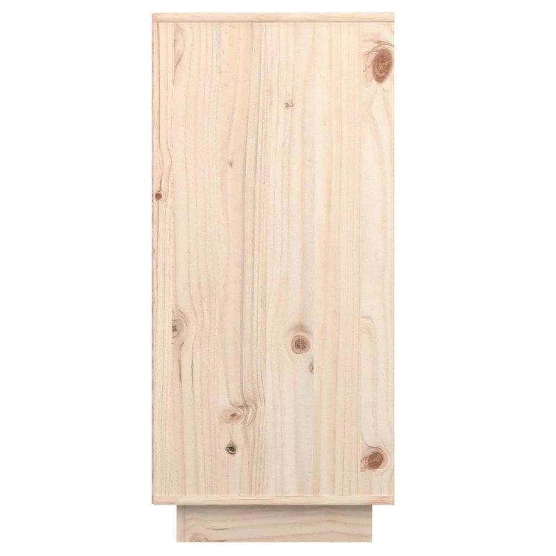 vidaXL Komoda 60x34x75 cm borovicový masív